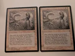 X2. MTG Enduring Renewal Ice Age Regular Rare - Image 1