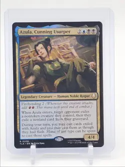 AZULA, CUNNING USURPER 2025 MTG AVATAR: THE LAST AIRBENDER RARE 4/4 Q6016 - Image 1
