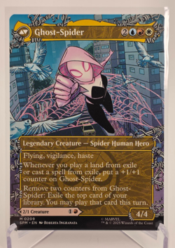 Gwen Stacy 0209 Borderless 0209 MTG Marvel's Spider-Man Mythic NP - Image 2