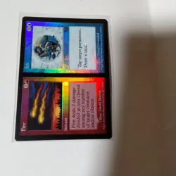 MTG Fire Ice Foil Asian APAC Legacy Vintage Commander Mint - Image 1