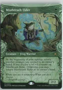 Mistbreath Elder (Showcase) R Bloomburrow 323 NM - Image 1