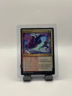 MTG, Go Ninja Go FOIL $3 ORDER MIN 149 NM Teenage Mutant Ninja Turtles Foil - Image 1