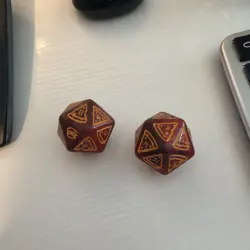 Magic The Gathering TMNT pizza Dice Lot of 2 - Image 1