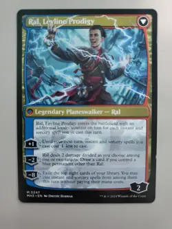 MTG Ral, Monsoon Mage/Leyline Prodigy Modern Horizons 3 0247 Regular Mythic - Image 2
