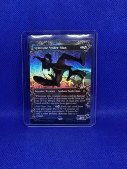 Symbiote Spider-Man (Borderless) Marvel's Spider-Man Foil - Image 1