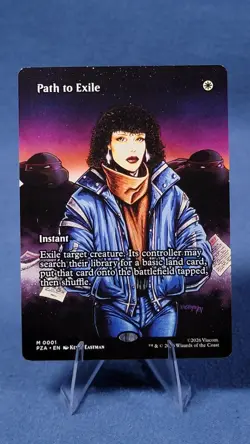 Path to Exile Borderless Mtg PZA 001 TMNT Eternal Unplayed * 🔮 - Image 1