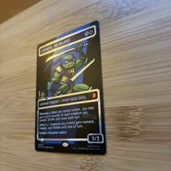Leonardo, the Balance M0083) (Borderless) (Surge Foil) Commander: Teenage Mutant - Image 3