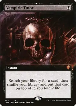 Vampiric Tutor (Extended Art) Commander Legends Regular - Image 1