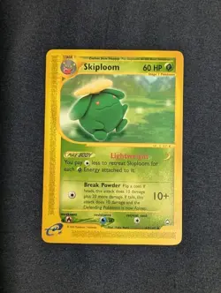 Skiploom 060/147 Uncommon Aquapolis LP Pokemon Tcg - Image 1