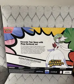 Pokemon Mega Evolution: Ascended Heroes GARDEVOIR Premium Poster Collection Box - Image 2
