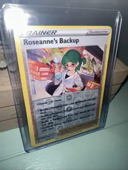 Roseanne's Backup 148/172 Brilliant Stars Reverse Holo Uncommon Pokemon TCG - Image 4
