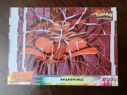 NM! BLACK Label Topps Pokemon The First Movie Mewtwo Strikes Back #2 Awakenings - Image 1