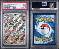 2024 Pokemon SVP en Magneton Surging Sparks ETB #159 PSA 9 - Image 3