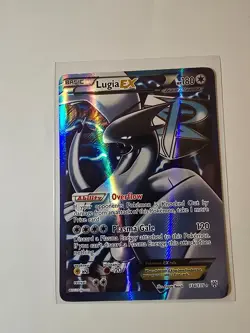 Pokemon Lugia EX 134/135 Black & White Plasma Storm Full Art Rare LP - Image 1