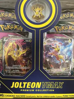 2022 Pokemon TCG Jolteon VMAX Premium Collection Box Factory Sealed - Image 4