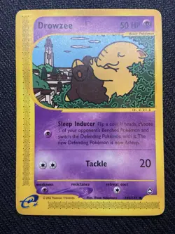 Drowzee 74b/147 Aquapolis Pokemon E Series English Non Holo 2002 - Image 1
