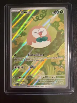 Rowlet 2026 Pokemon Perfect Order 090/088 Illustration Rare Holo - Image 1