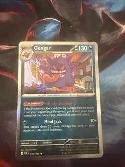 Gengar 050/088 Rare Perfect Order Pokemon Holo Near Mint - Image 1