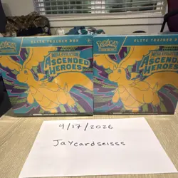 Pokemon Mega Evolution Ascended Heroes Elite Trainer Box 2x Sealed Dragonite - Image 1