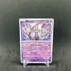 Mewtwo 150/165 Pokemon Scarlet & Violet 151 Reverse Holo Rare NM - Image 2