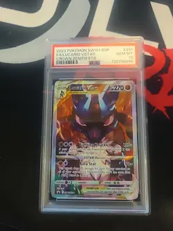 Pokemon 2023 Lucario VSTAR SWSH291 Full Art Crown Zenith ETB Promo GEM MT PSA 10 - Image 4