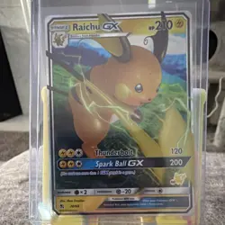 Pokemon Raichu GX Battle Academy Promo Stamped Holo 020/068 - Image 1