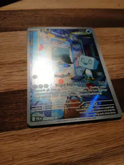 Pokemon Eiscue 205/193 Paldea Evolved SV02 Illustration Holo TCG - Image 3