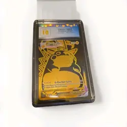 CGC 10 Pristine Pokemon Pikachu Vmax TG 29 Old Label - Image 1