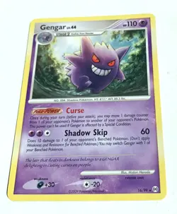 Gengar - 16/99 - Diamond & Pearl - Arceus - Non-Holo - Pokemon TCG 2009 Good Con - Image 1