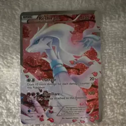 Pokemon TCG Reshiram RC22/RC25 Full Art Holo Ultra Rare 2013 130 HP Basic - Image 1