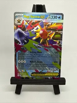 NM Mega Starmie ex 021/088 Perfect Order Pokemon TCG - Image 1