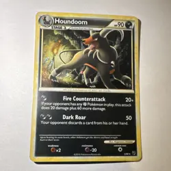 Pokemon Houndoom 005/090 League & Championship Stage 1 90 HP Promo Reverse Holo - Image 1