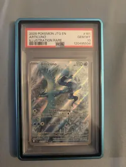 Pokemon TCG Articuno Journey Together Illustration PSA 10 - Image 1