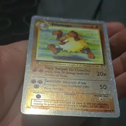 Pokemon Primeape 59/110 Legendary Collection Reverse Holo Uncommon 70 HP English - Image 3