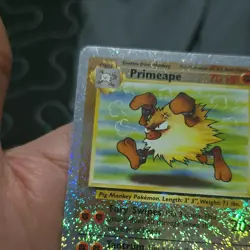 Pokemon Primeape 59/110 Legendary Collection Reverse Holo Uncommon 70 HP English - Image 4