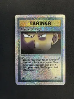 Pokemon Legendary Collection The Boss’s Way Reverse Holo 105/110 LP - Image 1