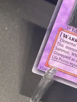 YUGIOH! Elemental Hero Flame Wingman TLM-EN035 Ultimate Rare 1st Edition - Image 5