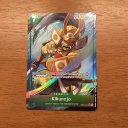 One Piece TCG Kikunojo Alternate Alt Art SR EB04-012 English OP14 Azure Seven NM - Image 1