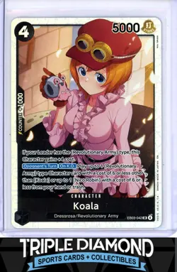 One Piece Heroines Edition Extra Booster EB03-042 Koala Super Rare SR Z614 - Image 1