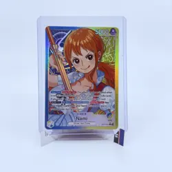 Nami - OP11-041 - Alt Art Leader - A Fist of Divine Speed - One Piece - English - Image 1