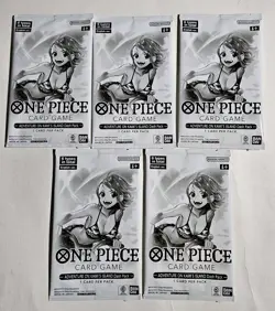 One Piece OP15 Adventure On Kami's Island Dash Pack Lot Sealed English X 5 - Image 2
