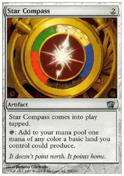 Star Compass - Medium Play MTG 8th Edition - Image 1
