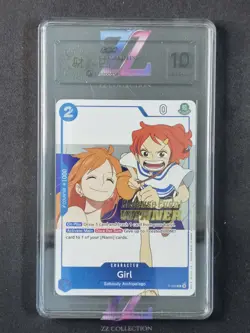 2025 One Piece TCG ENG Girl P-096 OP14 Release Event Winner LCC 10 -LCC - Image 1