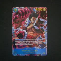 Monkey D. Luffy (Alt Art) OP11-118 SEC A Fist of Divine Speed One Piece TCG Eng. - Image 1