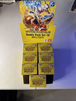 One Piece OP15: Adventure On Kamis Island Double Pack Set 10 English NEW SEALED - Image 2