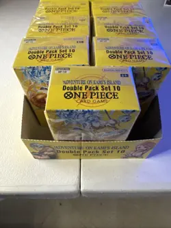 One Piece OP15: Adventure On Kamis Island Double Pack Set 10 English NEW SEALED - Image 3