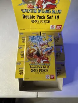 One Piece OP15: Adventure On Kamis Island Double Pack Set 10 English NEW SEALED - Image 4