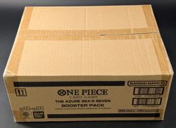 One Piece OP-14 The Azure Sea's Seven English Booster 12-Box Case Sealed - SALE - Image 1