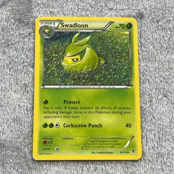 Swadloon 6/119 - Phantom Forces - Uncommon - Pokemon Card TCG - LP - Image 1