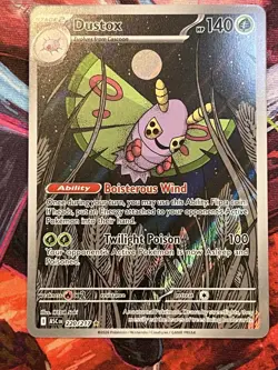 Dustox 220/217 Illustration Rare Ascended Heroes Pokemon Card Mint Condition - Image 1